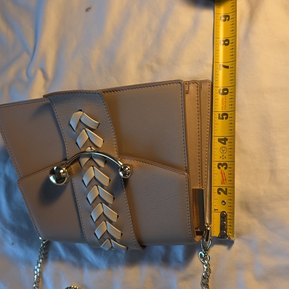 Strathberry Tan and Cream Crossbody Bag - Picture 10 of 10